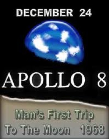 announced the decision to send saturn 5 into the sky: Apollo 8