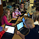 Students on tablets