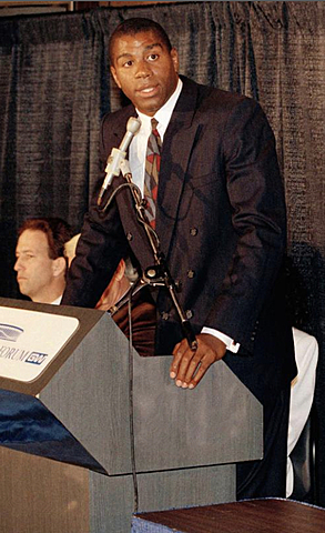 Magic Johnson's HIV Announcement