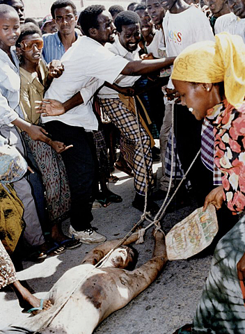 U.S. Soldiers in Somalia/Blackhawk Down