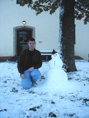 The First Snow Man
