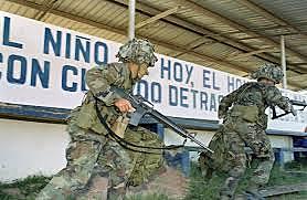 US troops invade Panama