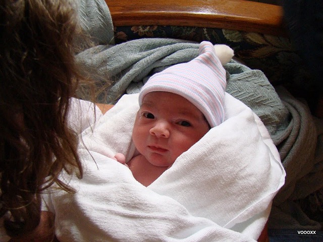 Autumn Ivy is born!  12:16 PM; 8 lbs., 5 oz.