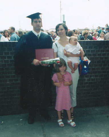 Todd graduates from college