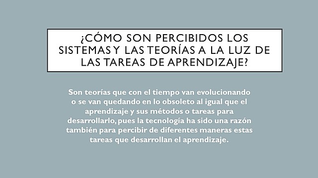 ¿Cuál es el impacto de las redes y las teorías de la complejidad en el aprendizaje?