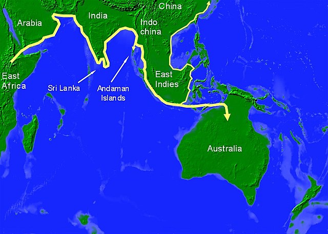 Aboriginals settle in Australia