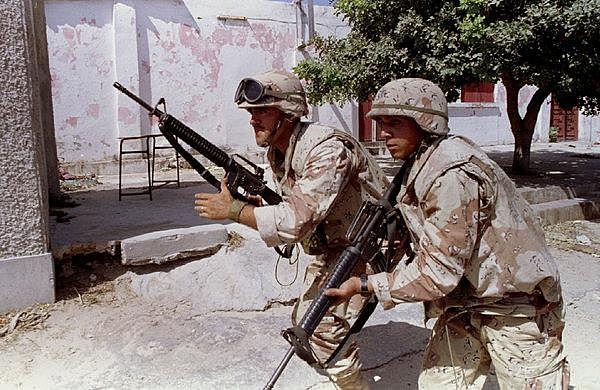 U.S. Soldiers in Somalia–Blackhawk Down