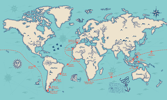 Final de la primera volta al món