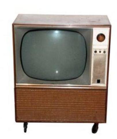 Mum's first TV