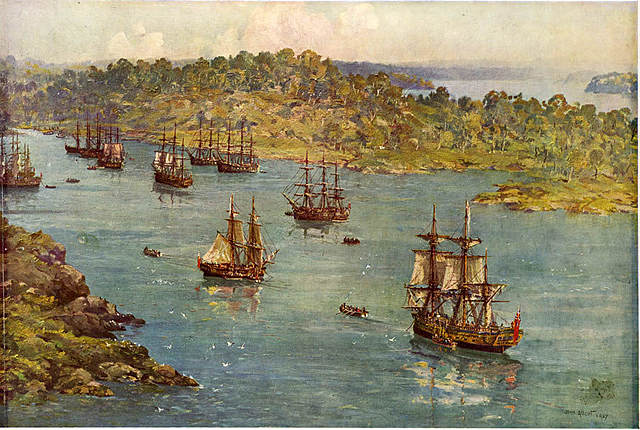 The First Fleet