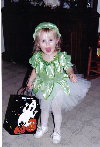 Hailey's first halloween