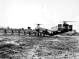 First American Troops arrive in south Vietnam