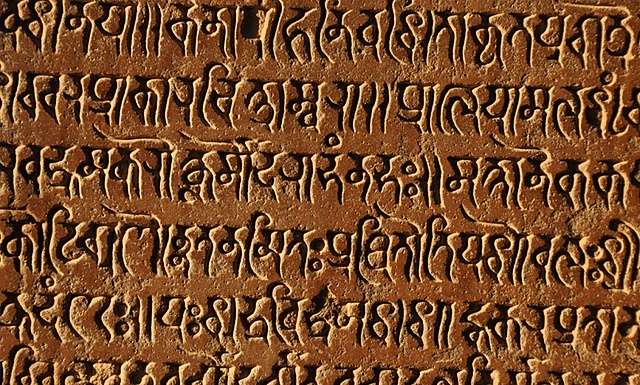 Algunos textos del sánscrito.