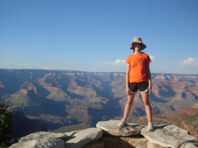 Allison went to the Grand Canyon