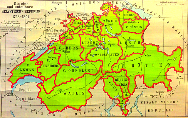 Gründung der Helvetischen Republik