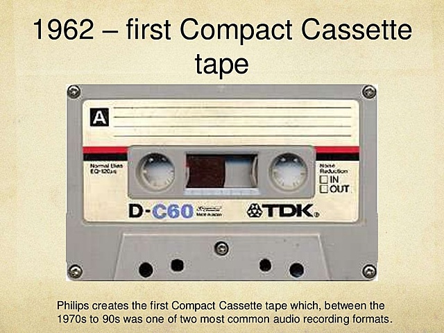 First Audio Casette Invented