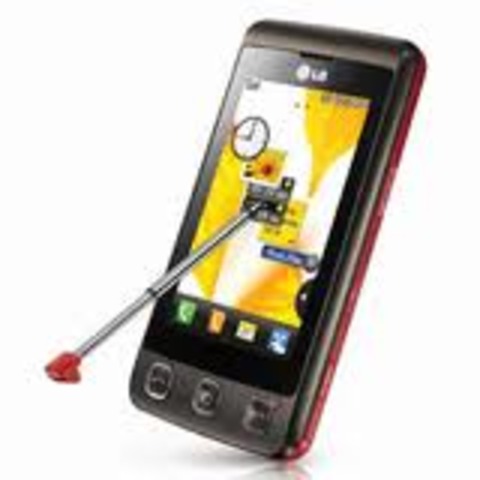 My new touch screen phone