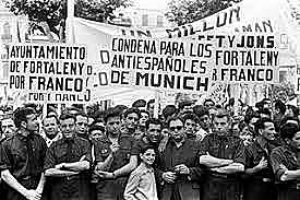 Reunión (“contubernio”) de Munich.