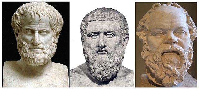 Algunos filósofos griegos.