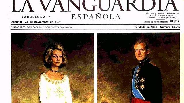 Proclamación de la Monarquía. Don Juan Carlos accede al trono.