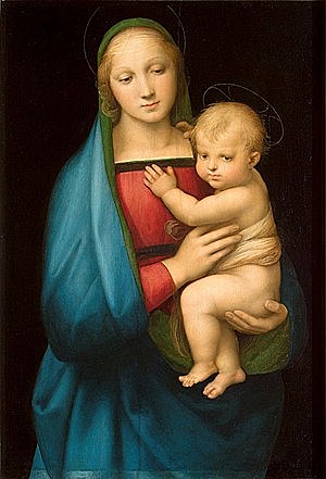 pinta la Madonna del Gran Duque