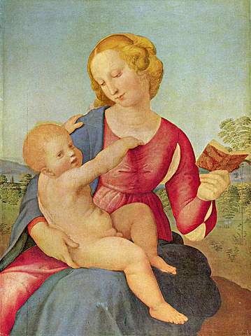 pinta la Madonna de Casa Colonna