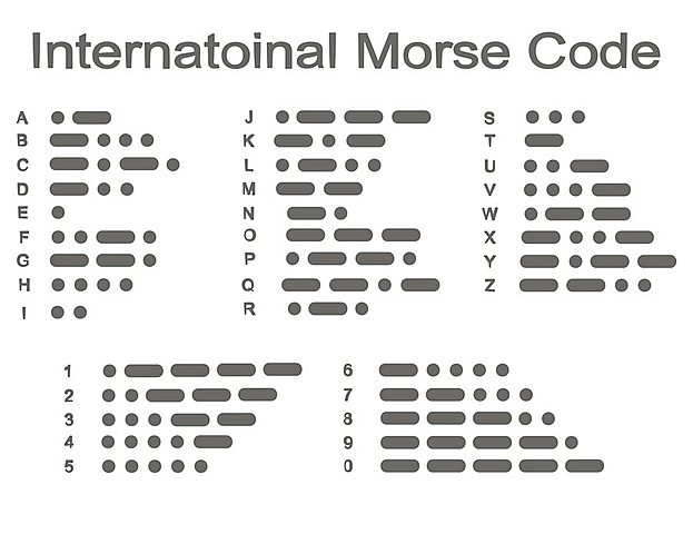 señales de codigo morse