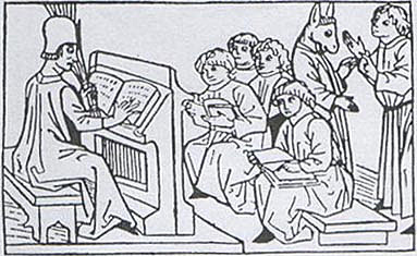 Algunos gramáticos latinos.