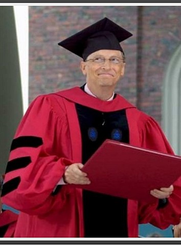 El ingreso a Harvard de gate