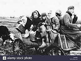 Grandes desplazamientos de población.