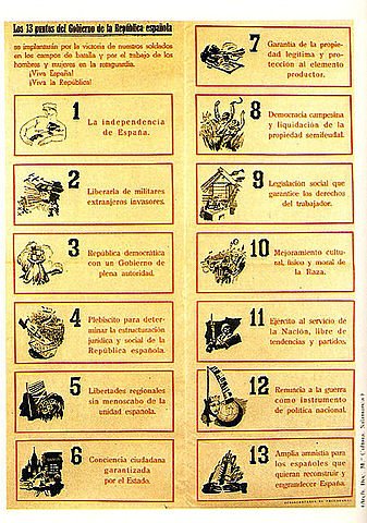 TRECE PUNTOS DE NEGRÍN