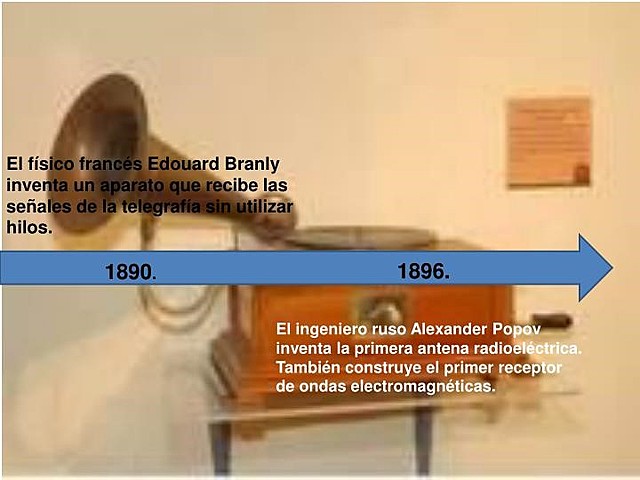 Invencion un aparato que recibe las señales de la telegrafía