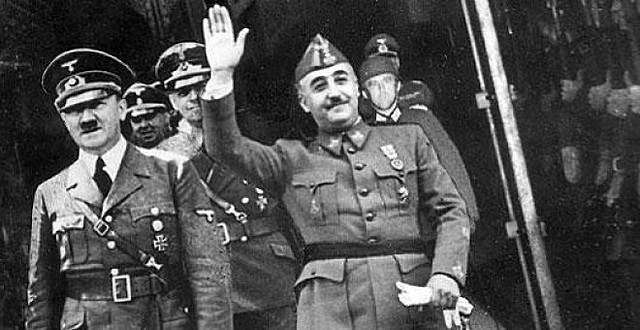 Encuentro de Hitler con Franco