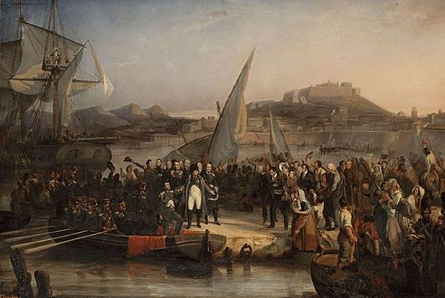 NAPOLEON RETURNS TO FRANCE TO FIGHT AGAIN