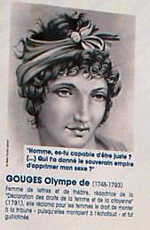 “Declaración de los Derechos de la Mujer y la Ciudadanía"