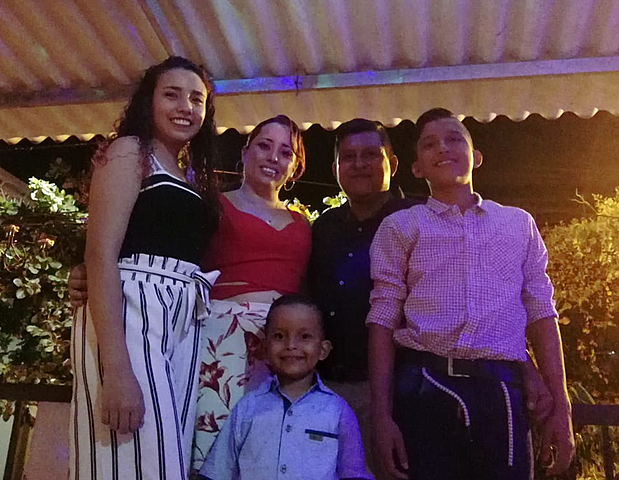 Tengo el apoyo completo de mi familia