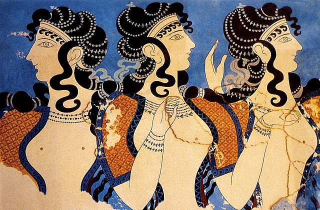 Damas de Azul, Creta