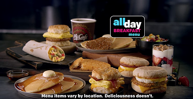 Se lanza "Desayuno todo el día" en EE.UU