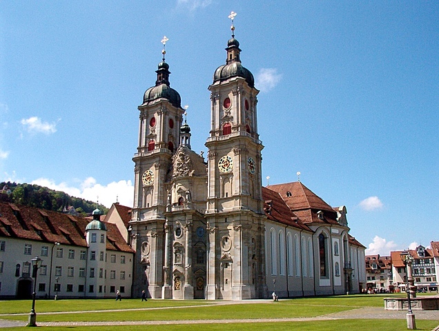 Monasterios de Saint Gall, Gótico