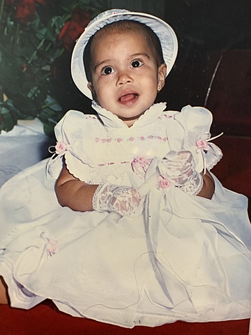 Bautizo de Marcela Mazo