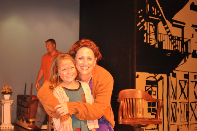 Annie at the Alhambra