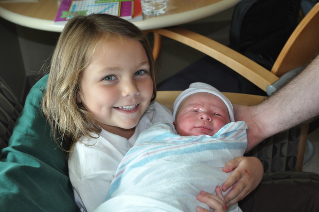 My brother Harrison's birth