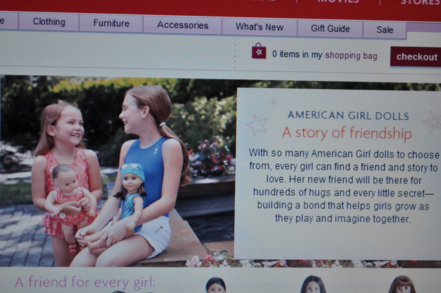 Modeling for American Girl