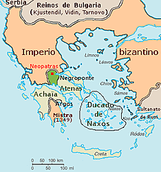 Conquesta del ducat de Neopàtria (Grècia)