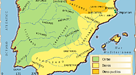 Timeline: Los pueblos de la Península Ibérica en la edad antigua(hecho por: Álvaro Ezpeleta y Juan Esquiroz)