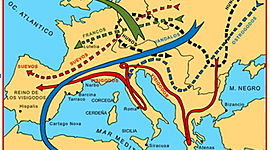 Timeline: LOS PUEBLOS DE LA PENÍNSULA IBÉRICA EN LA EDAD ANTIGUA. HECHO POR MARÍA GALARZA, MÍCHEL MARTÍNEZ Y ANA GARCÍA DE VINUESA.