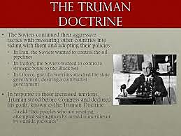 Truman doctrine adopted
