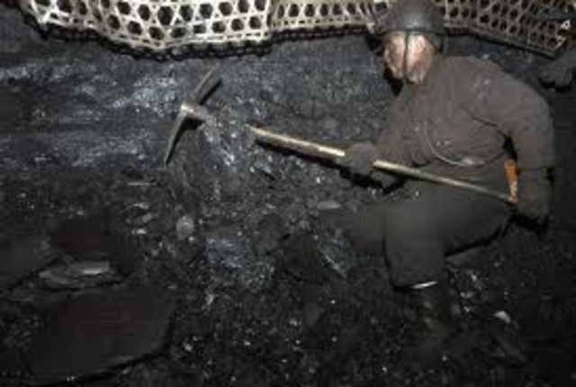 Commercial coal mining