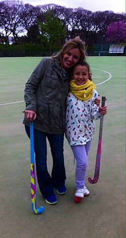 trini empezó hockey