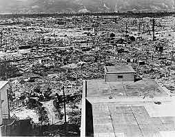United States drop an atomic bomb on Hiroshima and Nagasaki